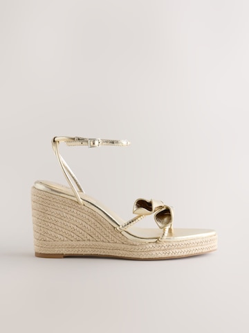 Next Sandalen met riem 'Forever Comfort' in Goud