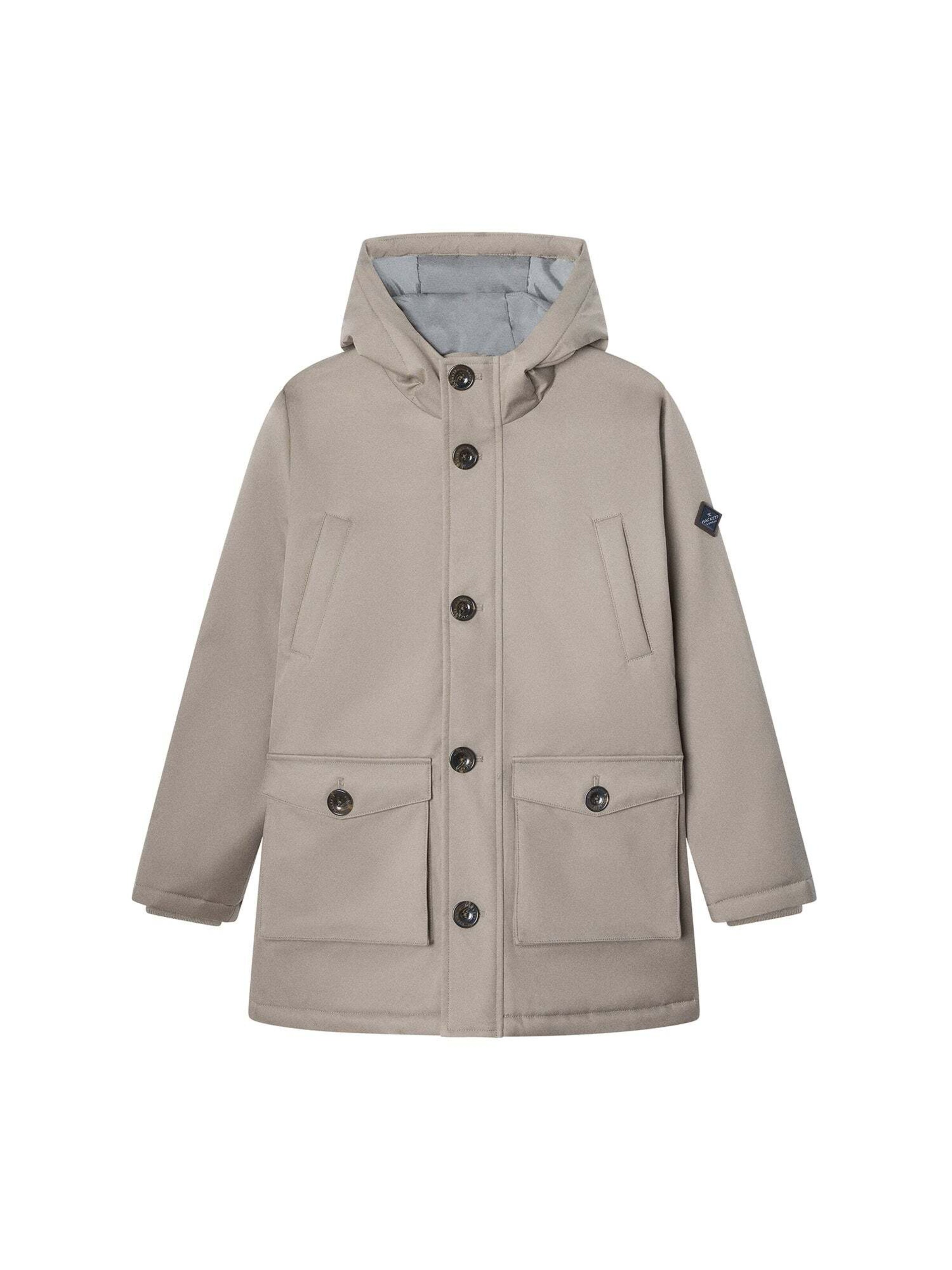 Hackett London Jacke in Grau: Vorderseite