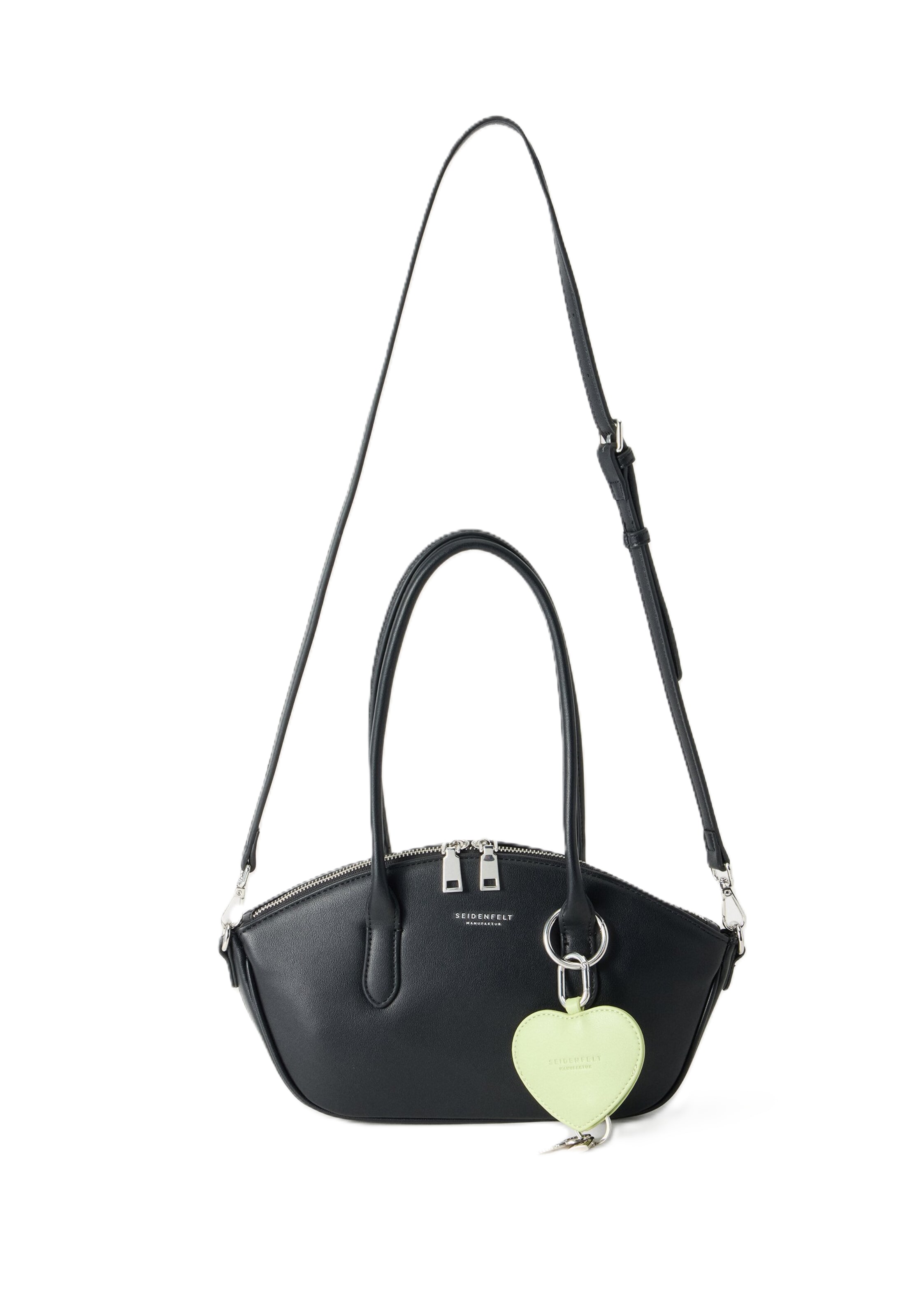 Borsa a spalla di Seidenfelt in nero: frontale