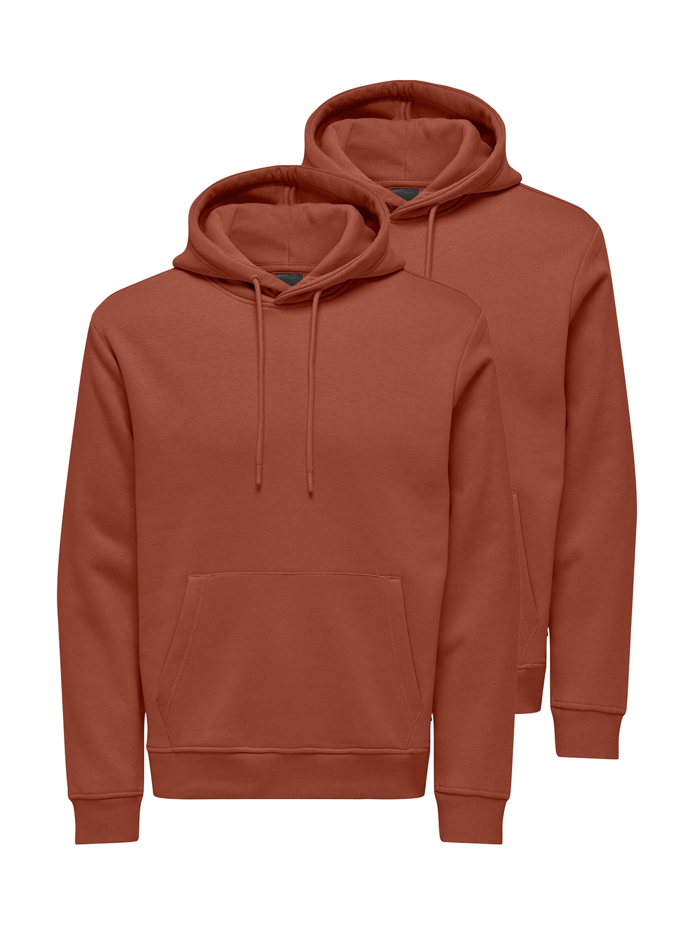 Only & Sons Sweatshirt 'Connor' in Red: front
