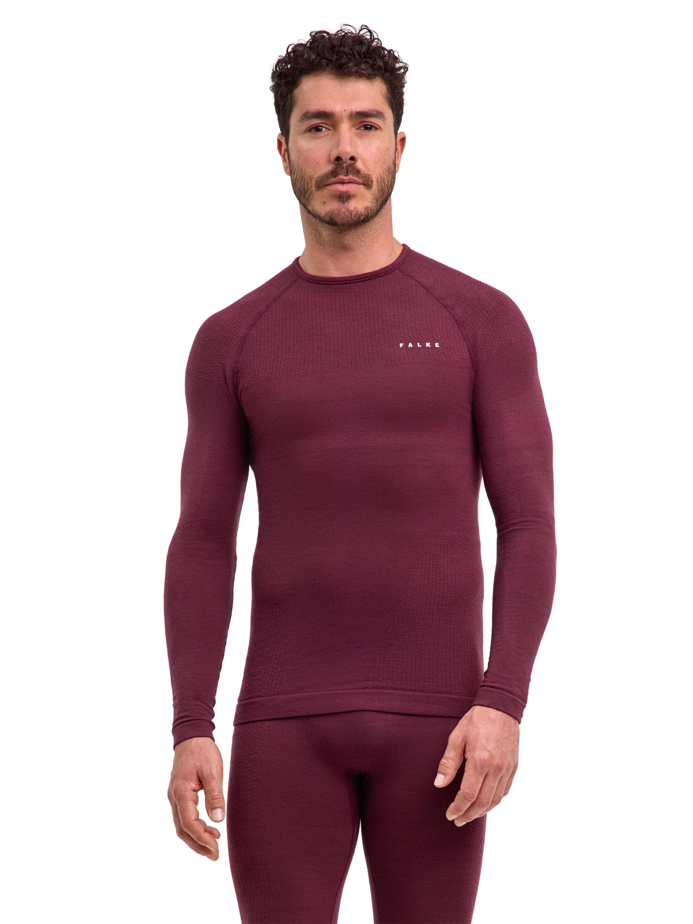 FALKE Base Layer 'Thermozone Backpack-Ready' in Red: front