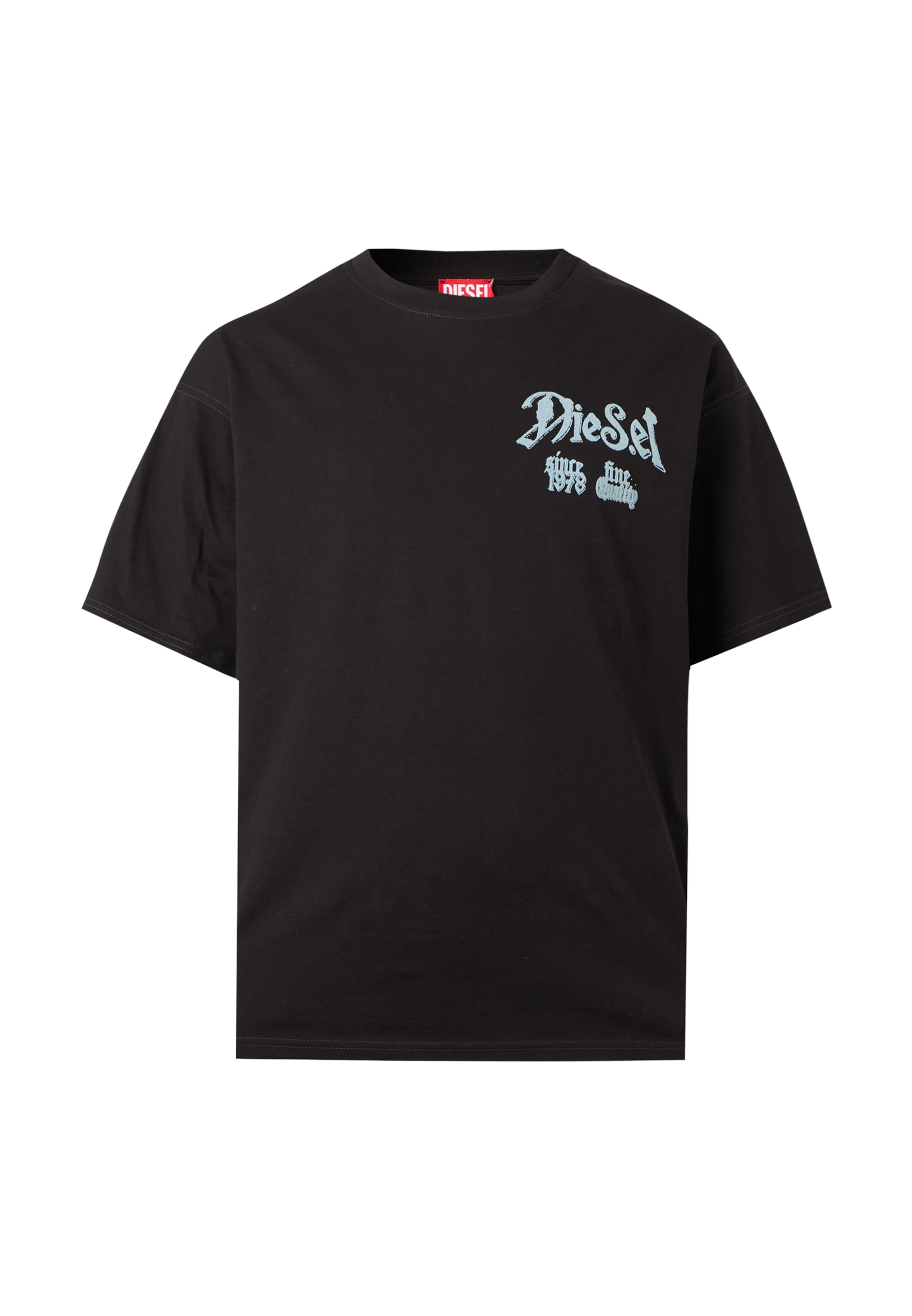 DIESEL - Camiseta 'T-BOXT-AA2' en negro: frente