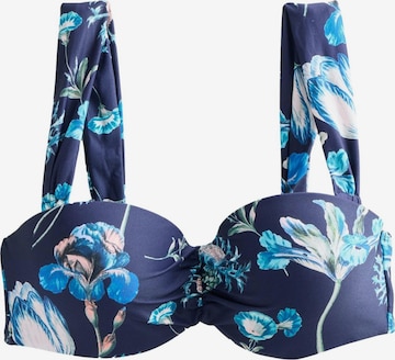mėlyna Next Bandeau Bikinio viršutinė dalis: priekis