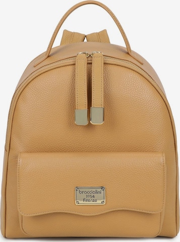 Braccialini - Mochila 'Sara' en beige: frente