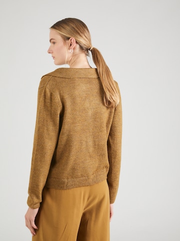 modström Knit cardigan 'Faro' in Brown