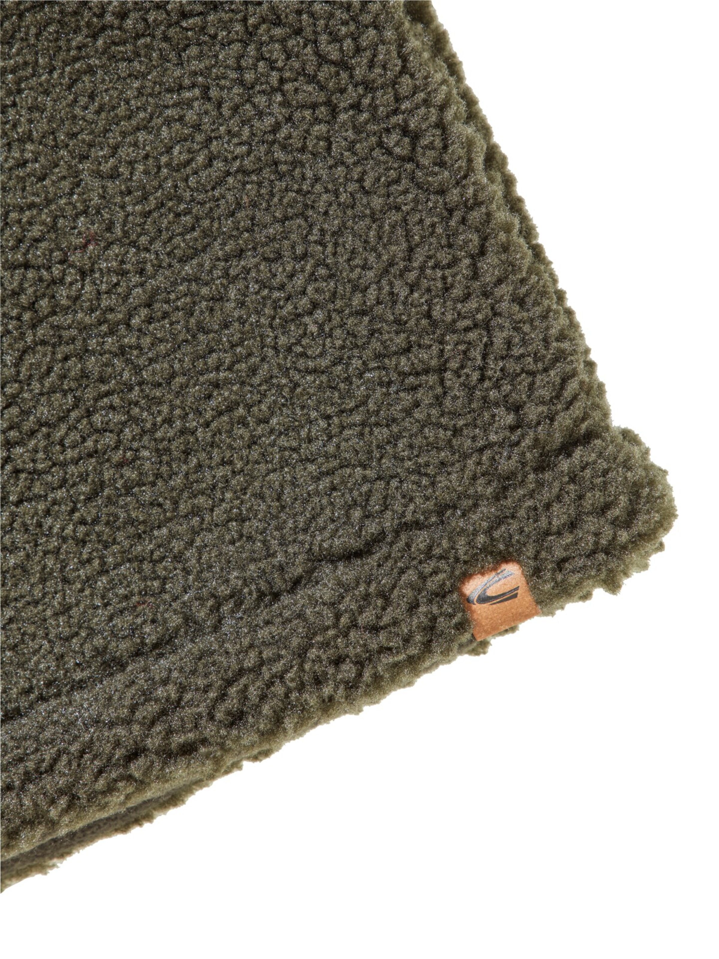 CAMEL ACTIVE Tunnelschal aus weichem Polyester in Grün