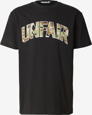 Maglietta 'Woodland' di Unfair Athletics in nero: frontale