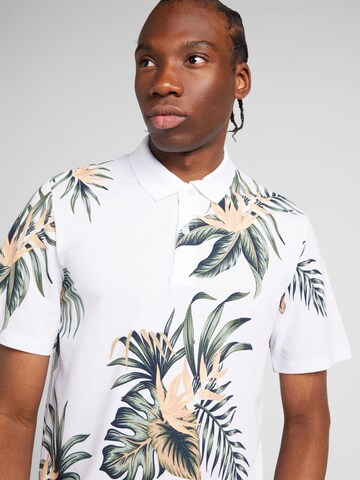 T-Shirt 'PALMA' JACK & JONES en blanc