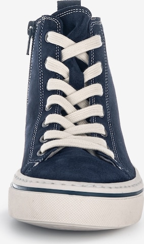 GABOR High-Top Sneakers in Blue