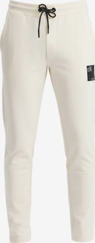 Pantalon 'Eximio' Ombre en blanc : devant