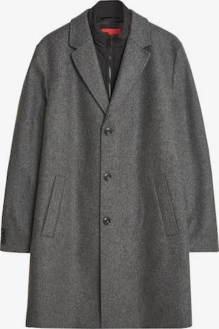 HUGO Between-Seasons Coat ' Milogan ' in Grey: front