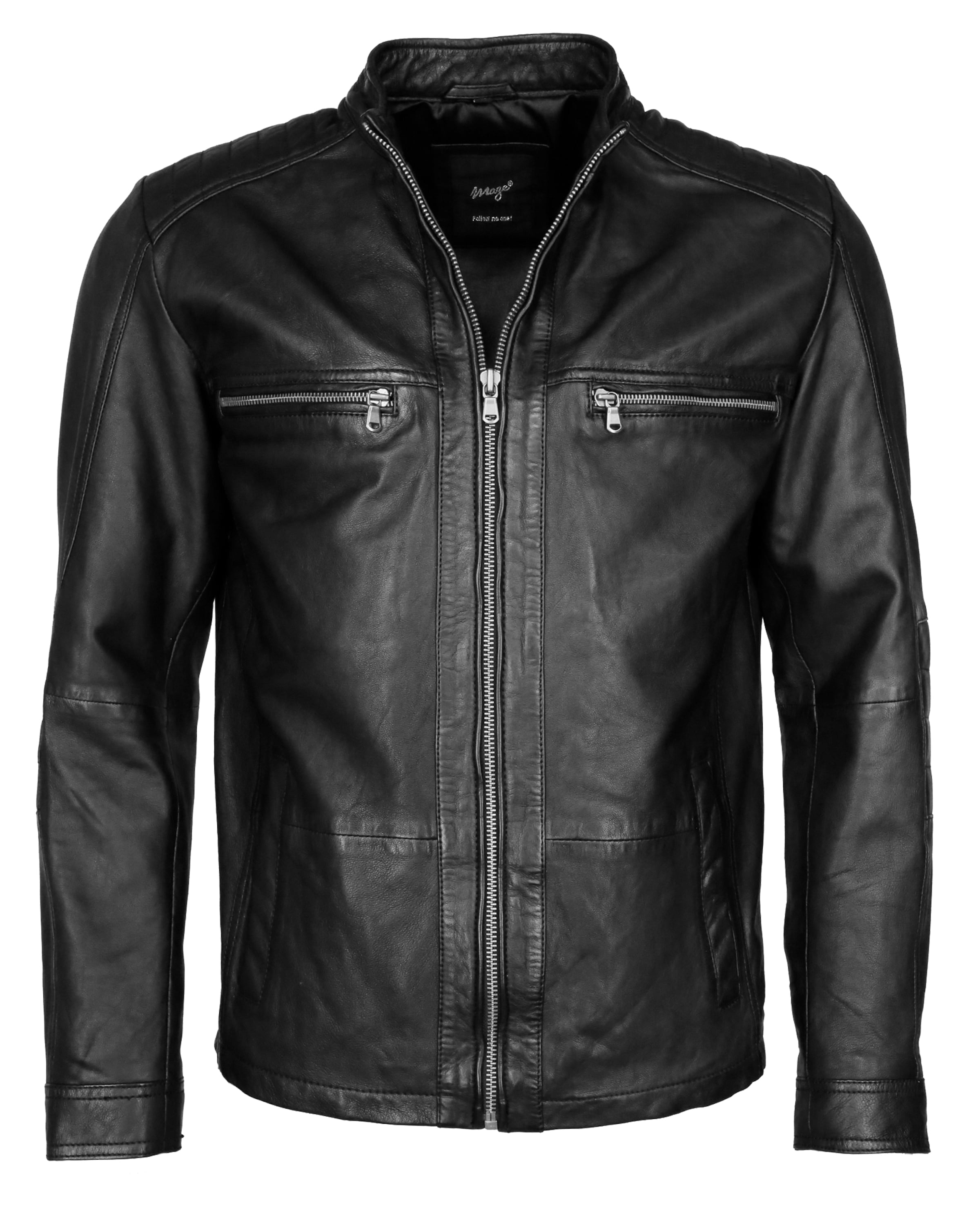 Maze Jacke 'Fabiano' in Schwarz: Vorderseite