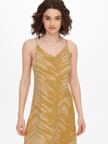 ONLY Letní šaty 'OFELIA' – žlutá