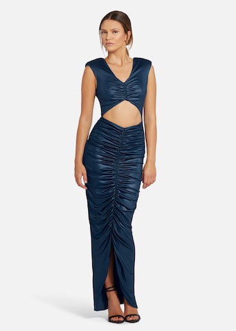 Nicowa Jurk in Blauw: voorkant