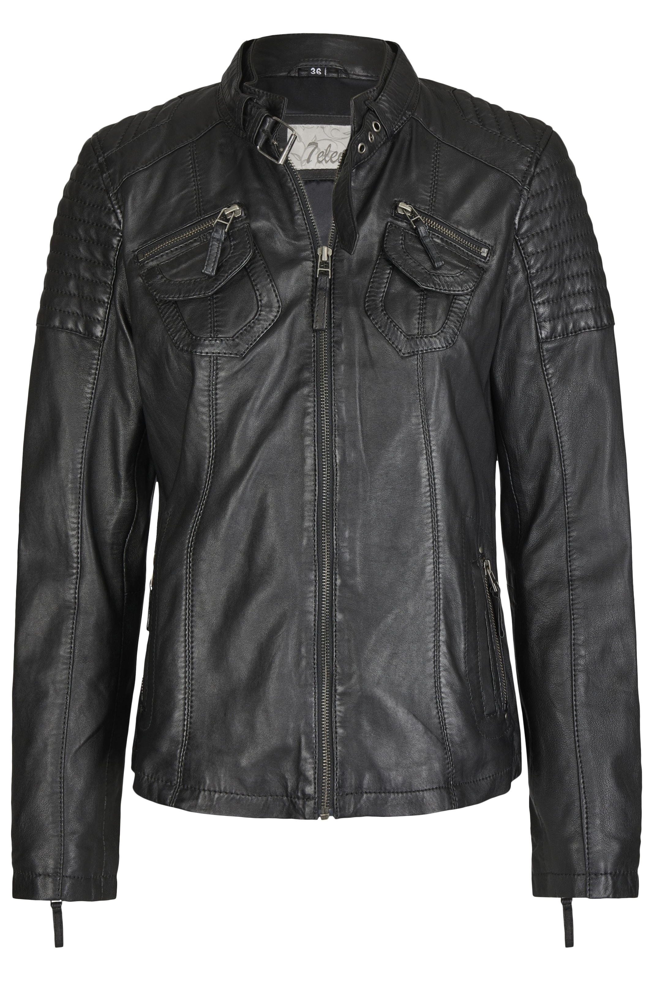 7ELEVEN Between-Season Jacket 'SEZiza' in Black: front