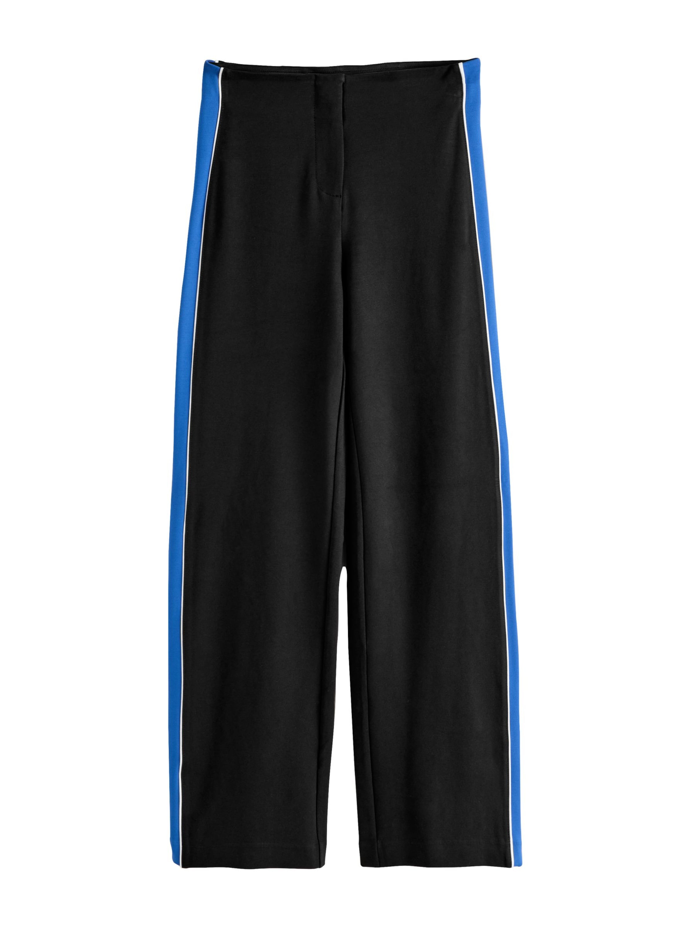 Next Broek in 38/Extra Long Tall in de kleur Blauw / Zwart, Productweergave