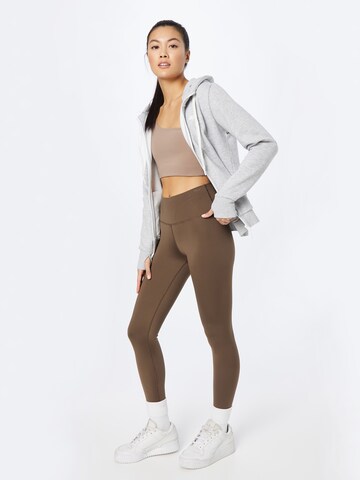 Athlecia Slim fit Workout Pants 'Franz' in Brown