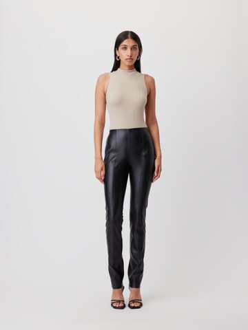 LeGer by Lena Gercke Slim fit Trousers 'Asya' in Black