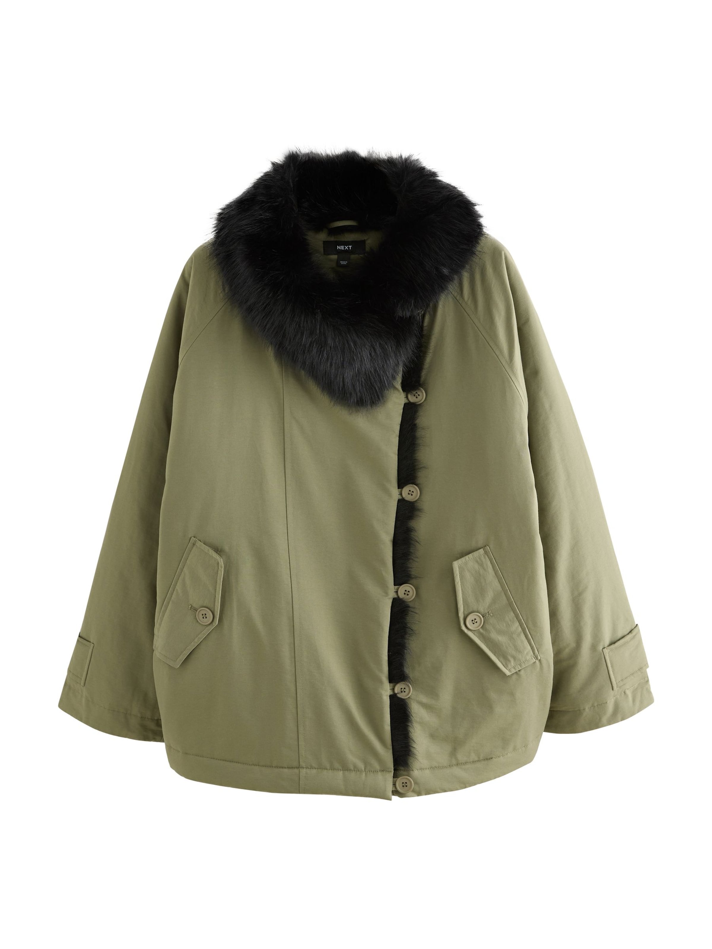 Next Between-season jacket in Khaki, Item view