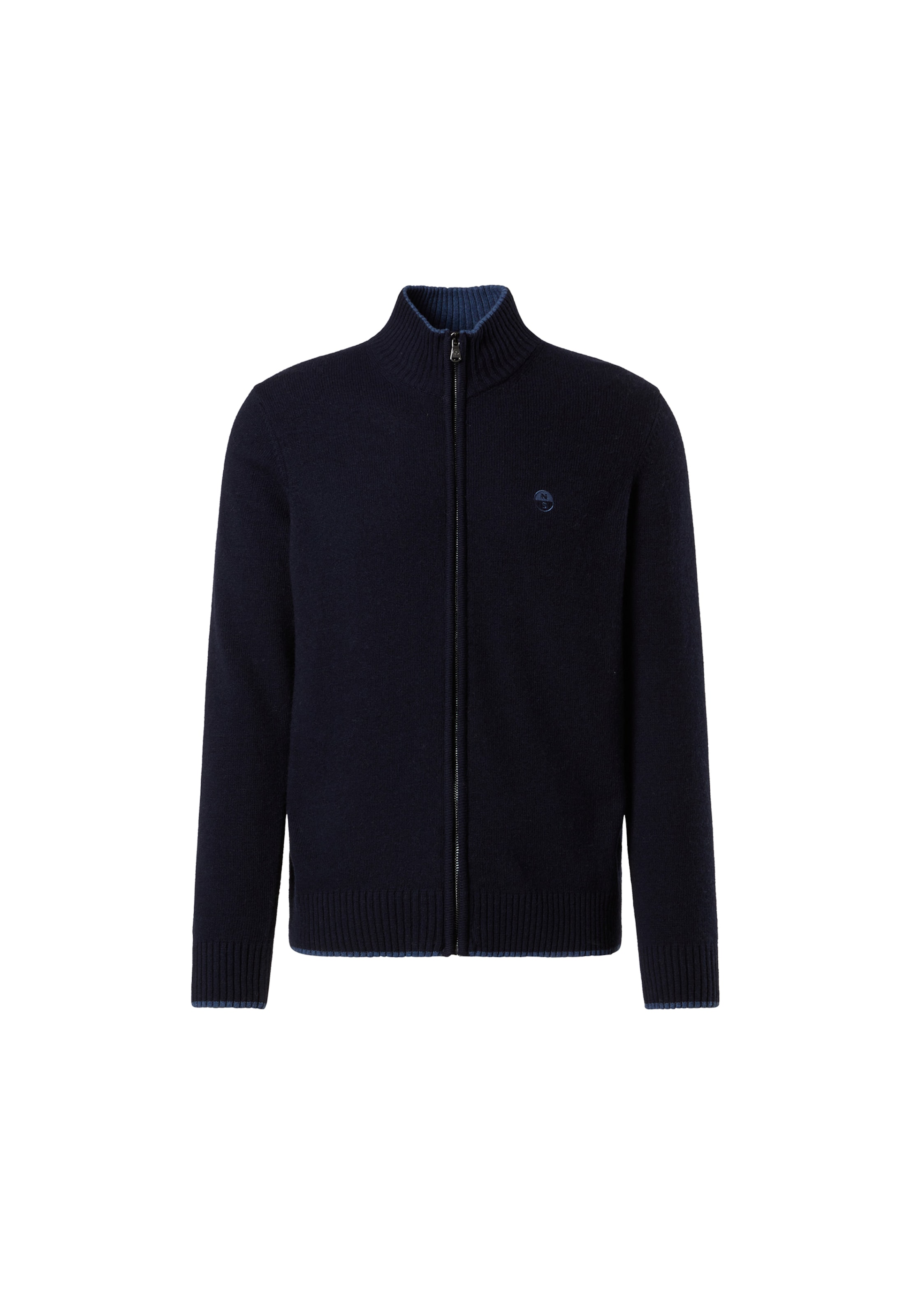 North Sails Strickjacke in Blau: Vorderseite