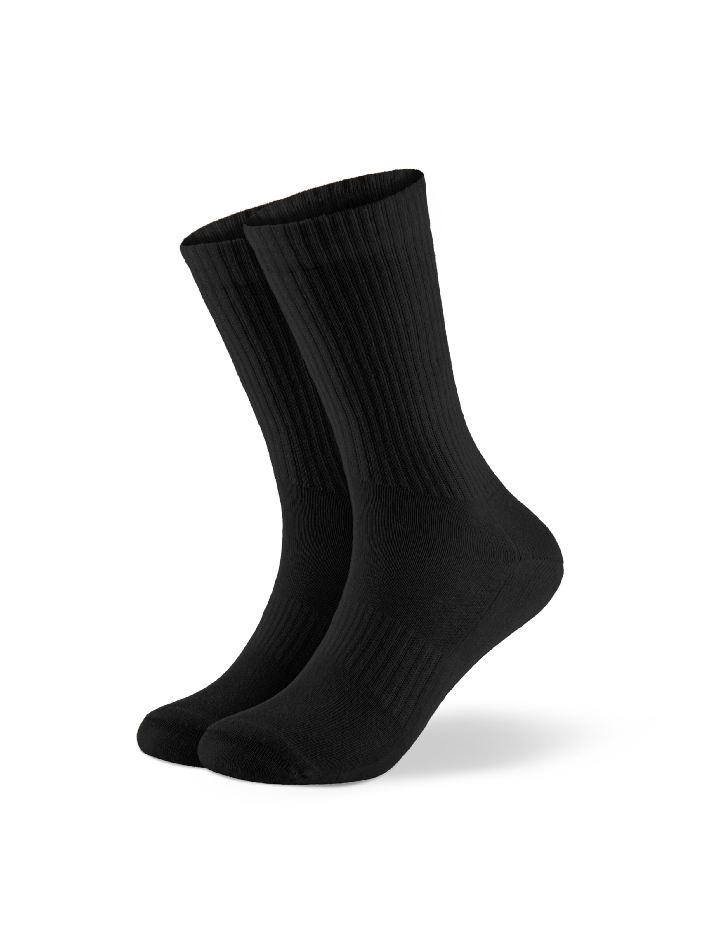 Von Jungfeld Socks 'CASUAL CLASSIC' in Black: front