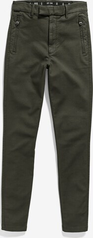 G-Star RAW Skinny Chinohose in Grün: predná strana