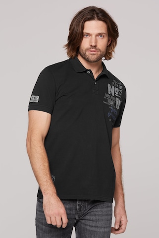 CAMP DAVID - Camisa em preto: frente