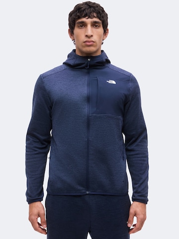 THE NORTH FACE Athletic fleece jacket 'TNF' in Blue: front