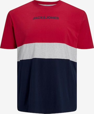 Jack & Jones Plus Shirt 'REID' in Rot: predná strana