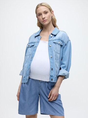 Only Maternity Широка кройка Дънки с набор 'OLMBEA' в синьо