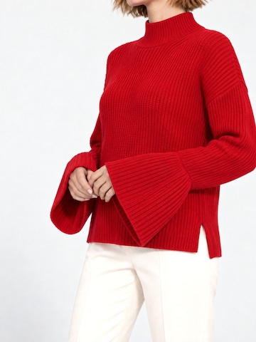 RYVAN Svetr 'Pullover' – červená