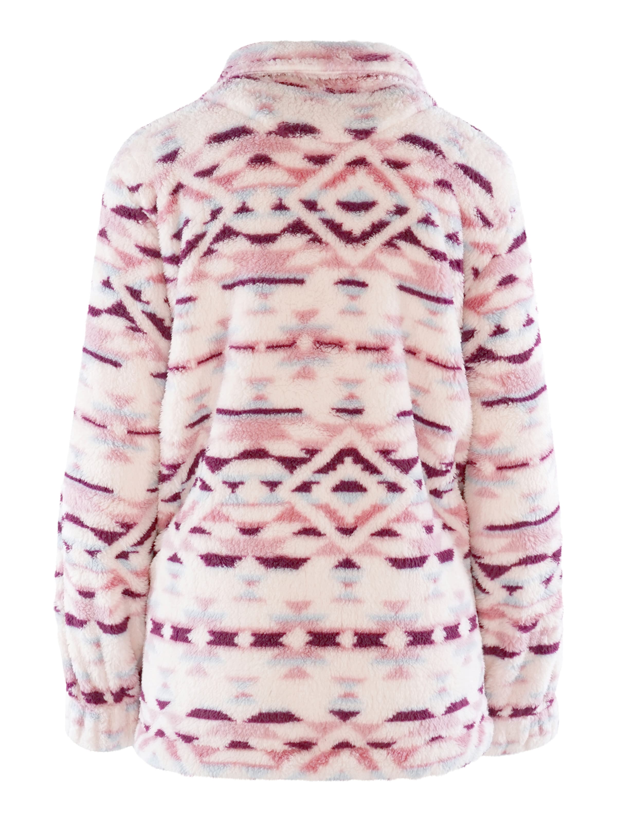 Veste en polaire 'Cozy Shacket' PJ Salvage en rose