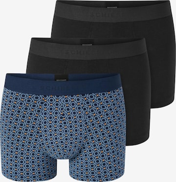 SCHIESSER Boxer shorts '95/5 Cotton' in Blue: front