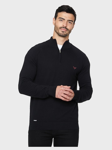 Threadbare Sweater 'Lawson' in Black: front