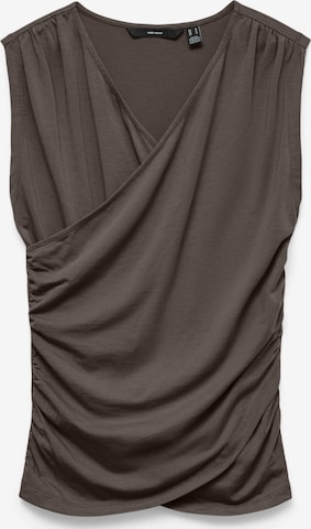 VERO MODA Blouse 'VERO MODA - Dames blouse' in Bruin: voorkant
