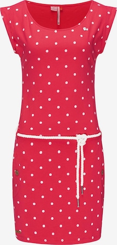 Ragwear - Vestido de verano 'Tag' en rojo: frente