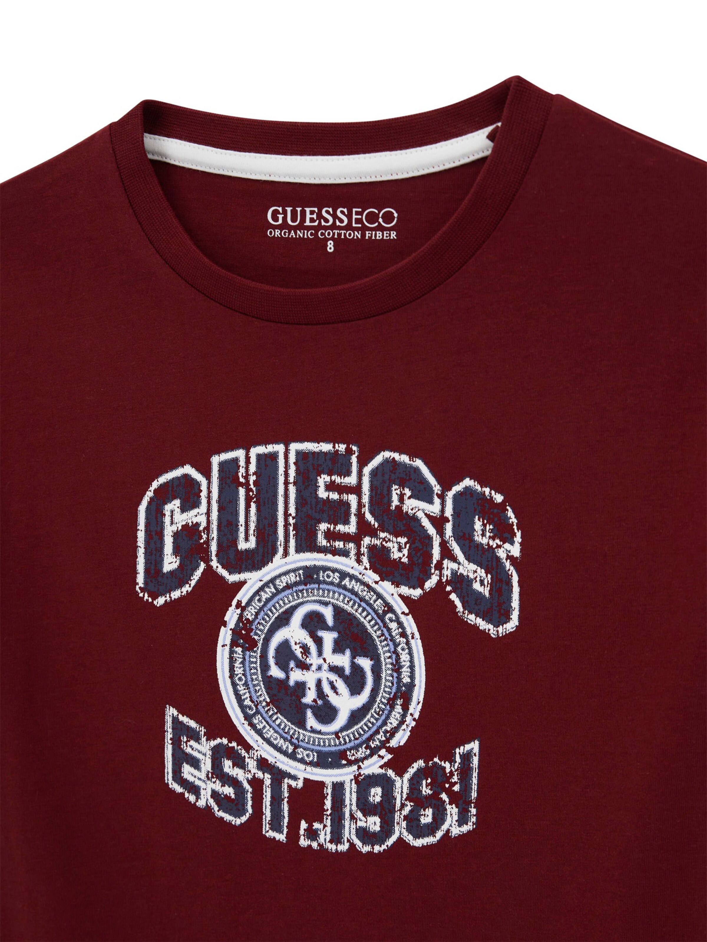 GUESS Футболка в Красный