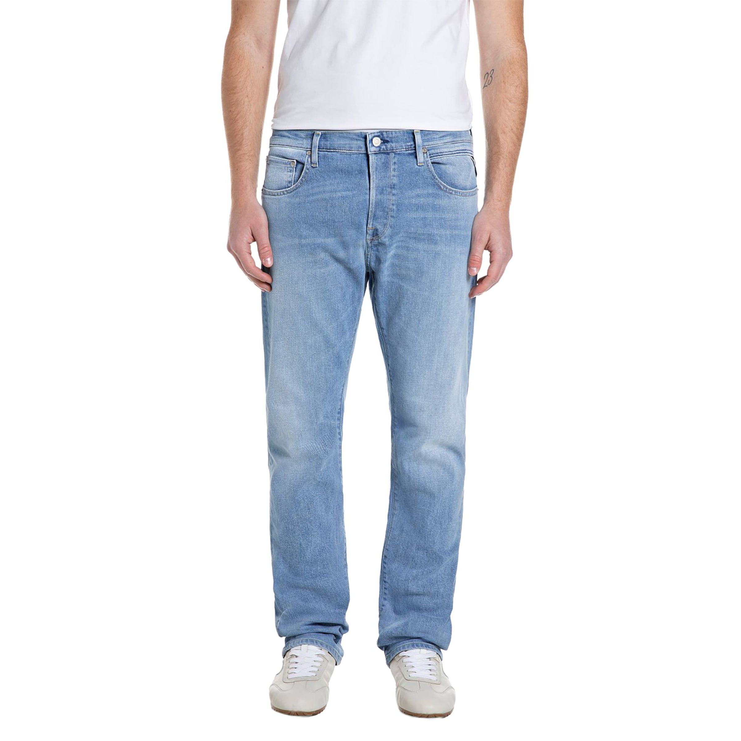 REPLAY Loose fit Jeans in Blue: front