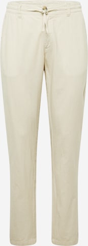 Lindbergh Regular Trousers in Beige: front