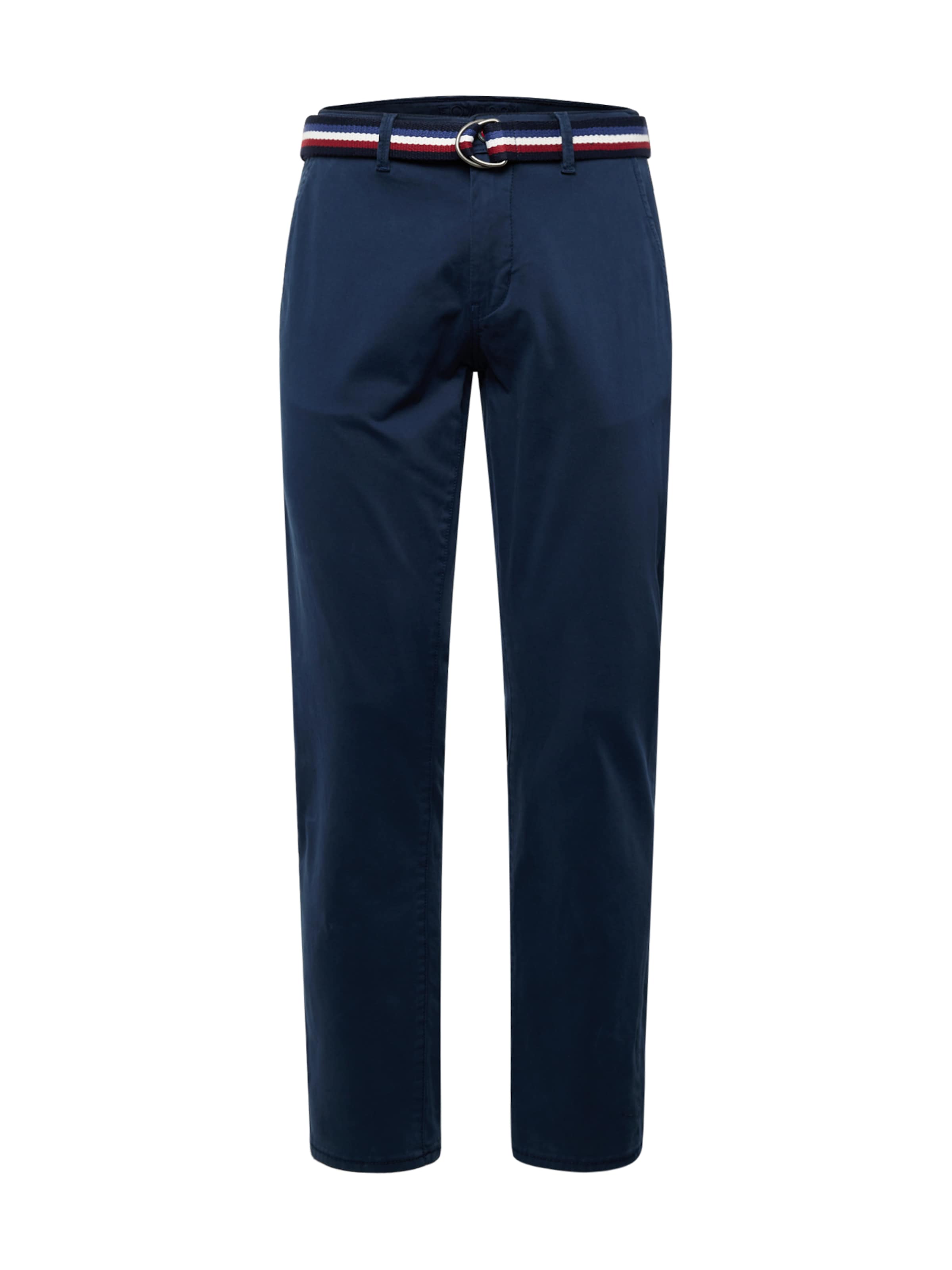FQ1924 - regular Pantalón chino en azul: frente