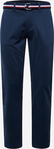 BLEND Regular Chino Pants in Blue: front