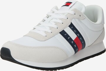 Tommy Jeans Sneaker low 'Essential' i hvid: forside