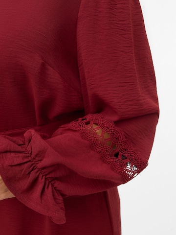 Vero Moda Curve Dress 'VMCALVA' in Red