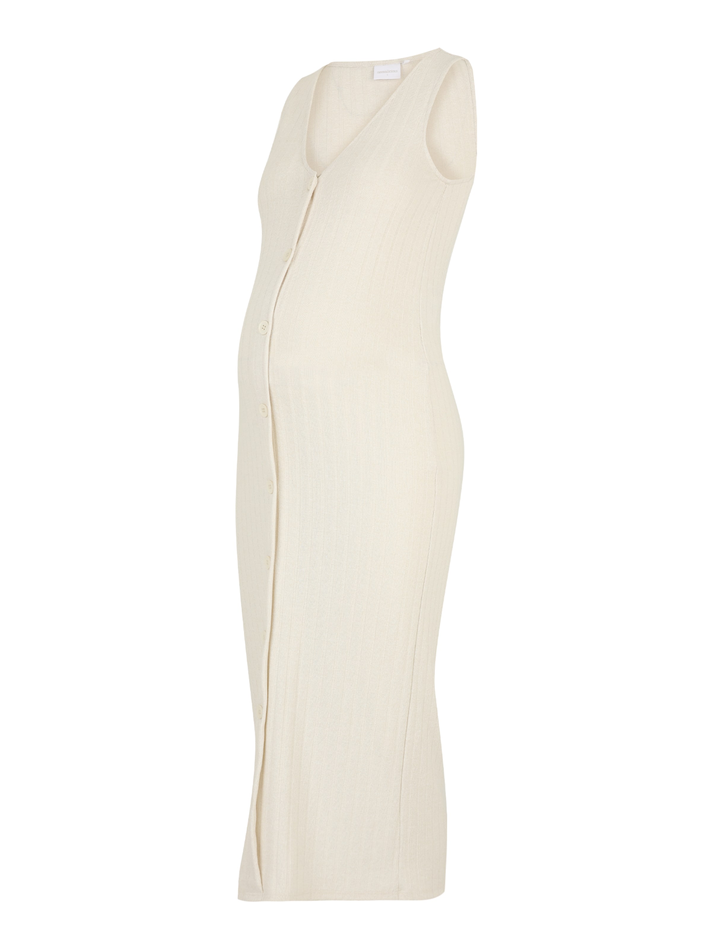 MAMALICIOUS Kleid in creme, Produktansicht