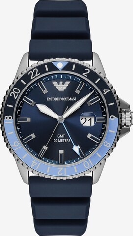 Emporio Armani Uhr in Blau: predná strana