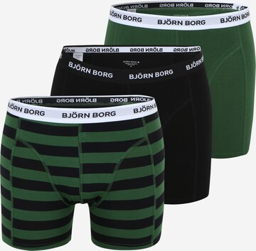 BJÖRN BORG Boxershorts in Grün: predná strana