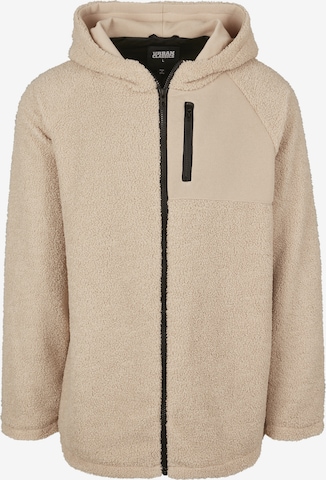 Urban Classics Between-Season Jacket in Beige: front