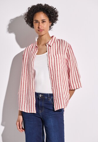 STREET ONE Bluse in Rot: Vorderseite