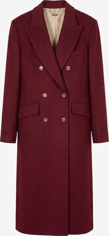 GOBI Cashmere Välikausitakki 'Double-Breasted Long Coat' värissä punainen: etupuoli