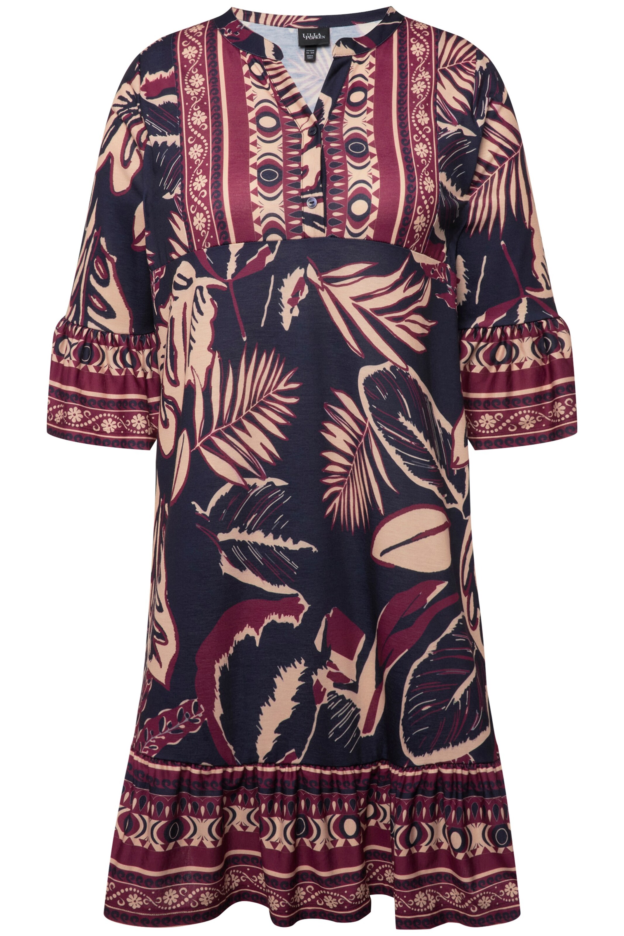 Ulla Popken Dress in Blue: front